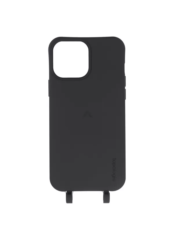Tech Accessories>TOPOLOGIE Dolomites' Detachable Strap Anchor Iphone 13 Pro Max Case — Black