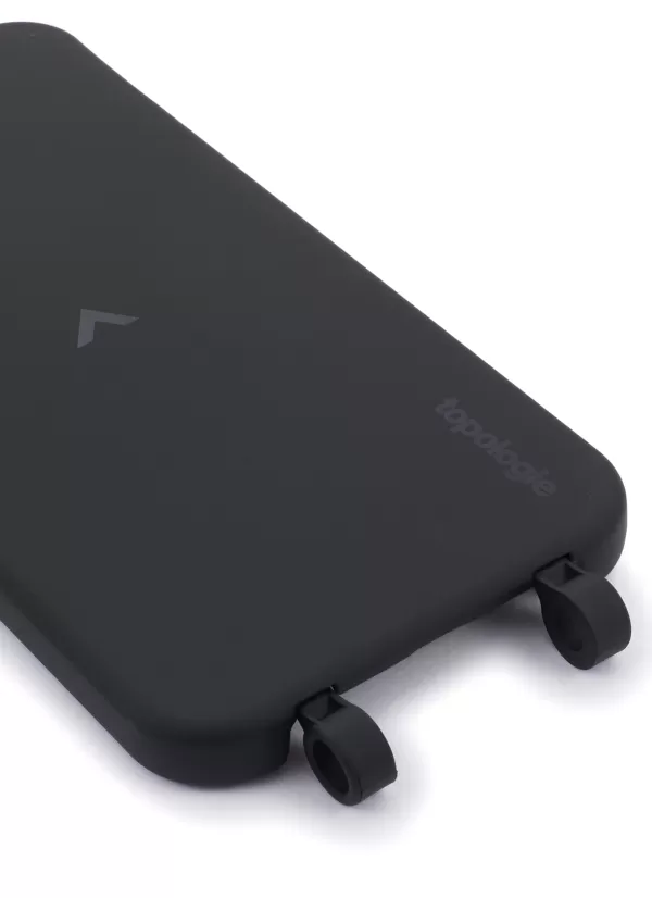 Tech Accessories>TOPOLOGIE Dolomites' Detachable Strap Anchor Iphone 13 Pro Max Case — Black