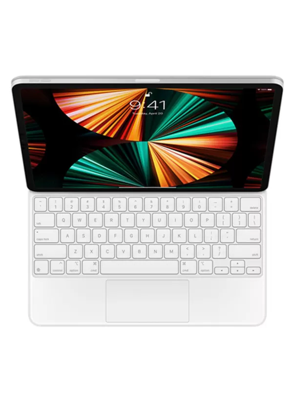 Tech Accessories>APPLE Magic Keyboard For Ipad Pro 12.9 Inch (5Th Generation) Us English White